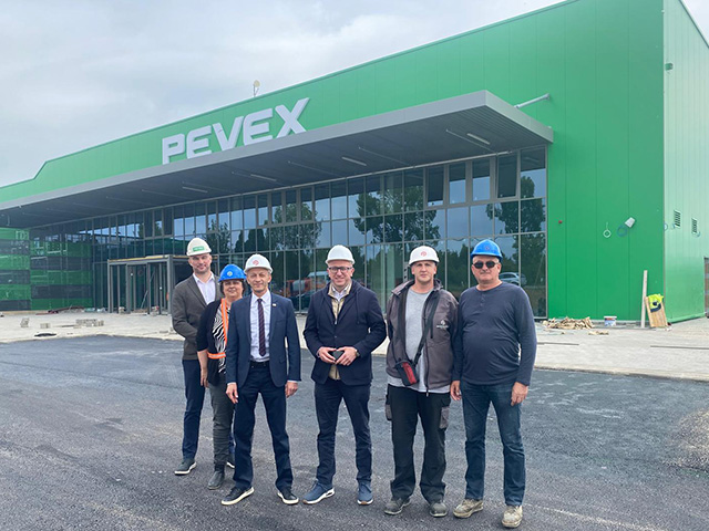 Današnji obilazak Pevexova gradilišta u BUdačkoj u Gospiću                                                                                                                                                                                                